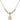 Our Lady of Mercy Crystal Necklace | 1/2 inch | 4mm Beads   14kt Gold Filled