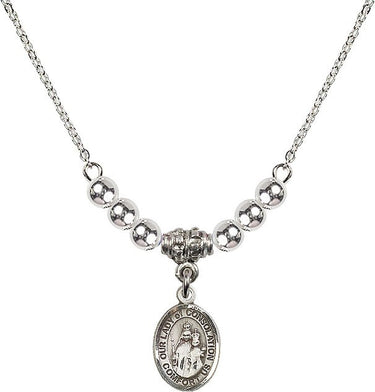 Collar de cristal Nuestra Señora de la Consolación | 1/2 pulgada | Cuentas de 4 mm | N22-9292