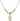 Saint Aedan of Ferns Crystal Necklace | 1/2 inch | 4mm Beads   14kt Gold Filled