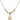 Saint Marie Magdalen Postel Crystal Necklace | 1/2 inch | 4mm Beads   14kt Gold Filled