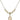 Saint Teresa of Calcutta Crystal Necklace | 1/2 inch | 4mm Beads   14kt Gold Filled