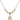 Saint Athanasius Crystal Necklace | 1/2 inch | 4mm Beads   14kt Gold Filled