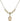 Saint Athanasius Crystal Necklace | 1/2 inch | 4mm Beads   14kt Gold Filled
