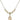 Saint Fiacre Crystal Necklace | 1/2 inch | 4mm Beads   14kt Gold Filled