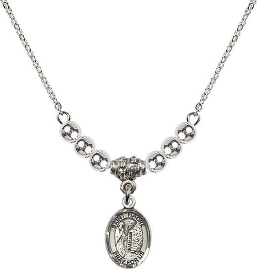 Collar de cristal de San Fiacre | 1/2 pulgada | Cuentas de 4 mm | N22-9298