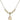 Saint Margaret of Cortona Crystal Necklace | 1/2 inch | 4mm Beads   14kt Gold Filled