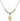 Saint Margaret of Cortona Crystal Necklace | 1/2 inch | 4mm Beads   14kt Gold Filled