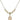 Saint Bede the Venerable Crystal Necklace | 1/2 inch | 4mm Beads   14kt Gold Filled
