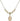 Saint Bede the Venerable Crystal Necklace | 1/2 inch | 4mm Beads   14kt Gold Filled