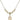 Saint Pius X Crystal Necklace | 1/2 inch | 4mm Beads   14kt Gold Filled
