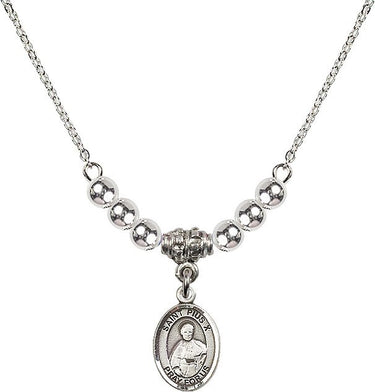 Collar de Cristal San Pío X | 1/2 pulgada | Cuentas de 4 mm | N22-9305
