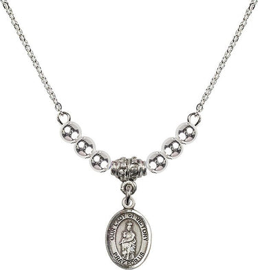 Collar de cristal Nuestra Señora de la Victoria | 1/2 pulgada | Cuentas de 4 mm | N22-9306