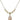 Saint Meinrad of Einsiedeln Crystal Necklace | 1/2 inch | 4mm Beads   14kt Gold Filled