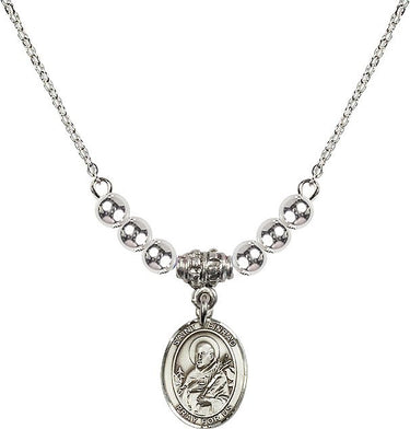 Collar de Cristal San Meinrado de Einsiedeln | 1/2 pulgada | Cuentas de 4 mm | N22-9307
