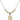 Saint Finnian of Clonard Crystal Necklace | 1/2 inch | 4mm Beads   14kt Gold Filled