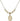 Saint Finnian of Clonard Crystal Necklace | 1/2 inch | 4mm Beads   14kt Gold Filled