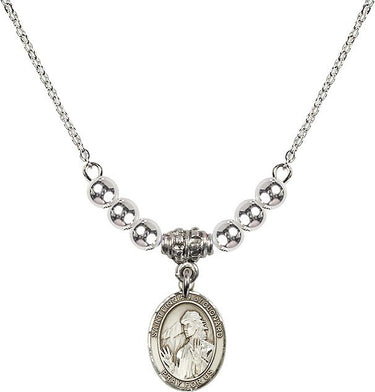 Collar de cristal de San Finnian de Clonard | 1/2 pulgada | Cuentas de 4 mm | N22-9308
