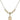 Saint Roch Crystal Necklace | 1/2 inch | 4mm Beads   14kt Gold Filled