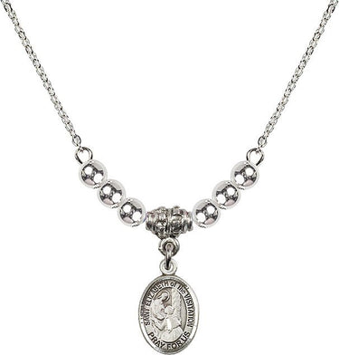 Collar de Cristal Santa Isabel de la Visitación | 1/2 pulgada | Cuentas de 4 mm