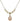 Saint Ronan Crystal Necklace | 1/2 inch | 4mm Beads   14kt Gold Filled
