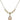 Saint Anthony of Egypt Crystal Necklace | 1/2 inch | 4mm Beads   14kt Gold Filled