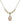 Saint Anthony of Egypt Crystal Necklace | 1/2 inch | 4mm Beads   14kt Gold Filled