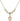 Saint Christina the Astonishing Crystal Necklace | 1/2 inch   14kt Gold Filled