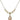 Saint Columbanus Crystal Necklace | 1/2 inch | 4mm Beads   14kt Gold Filled