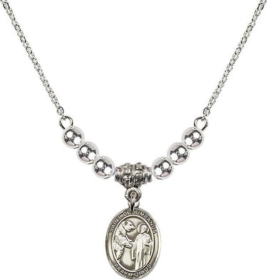 Collar de cristal de San Columbano | 1/2 pulgada | Cuentas de 4 mm | N22-9321