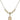 Saint Gianna Beretta Molla Crystal Necklace | 1/2 inch | 4mm Beads   14kt Gold Filled
