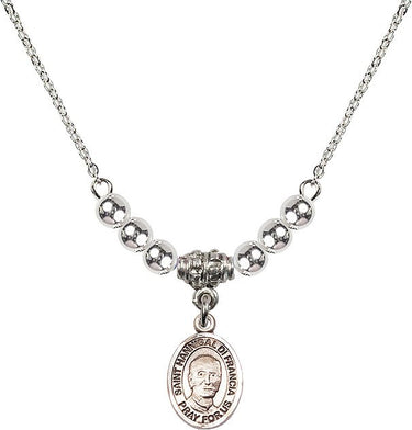 Collar de cristal de San Aníbal | 1/2 pulgada | Cuentas de 4 mm | N22-9327