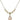 Saint Arnold Janssen Crystal Necklace | 1/2 inch | 4mm Beads   14kt Gold Filled