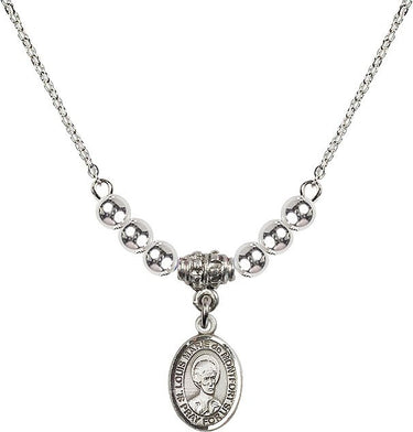 Collar de cristal de San Luis María de Montfort | 1/2 pulgada | N22-9330