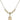 Saint Matthias the Apostle Crystal Necklace | 1/2 inch | 4mm Beads   14kt Gold Filled