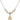 Saint Kenneth Crystal Necklace | 1/2 inch | 4mm Beads   14kt Gold Filled