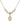 Saint Kenneth Crystal Necklace | 1/2 inch | 4mm Beads   14kt Gold Filled
