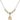 Saint Rene Goupil Crystal Necklace | 1/2 inch | 4mm Beads   14kt Gold Filled