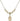 Saint Rene Goupil Crystal Necklace | 1/2 inch | 4mm Beads   14kt Gold Filled