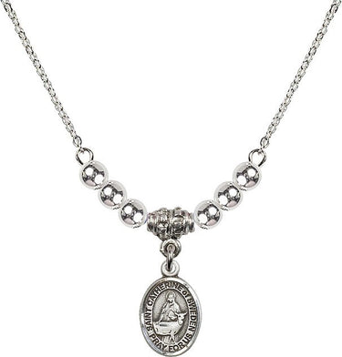 Collar de cristal de Santa Catalina de Suecia | 1,27 cm