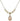 Saint Clement Crystal Necklace | 1/2 inch | 4mm Beads   14kt Gold Filled
