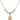 Saint Thomas A Becket Crystal Necklace | 1/2 inch | 4mm Beads   14kt Gold Filled
