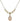 Saint Thomas A Becket Crystal Necklace | 1/2 inch | 4mm Beads   14kt Gold Filled