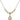 Virgin of the Globe Crystal Necklace | 1/2 inch | 4mm Beads   14kt Gold Filled