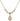 Virgin of the Globe Crystal Necklace | 1/2 inch | 4mm Beads   14kt Gold Filled