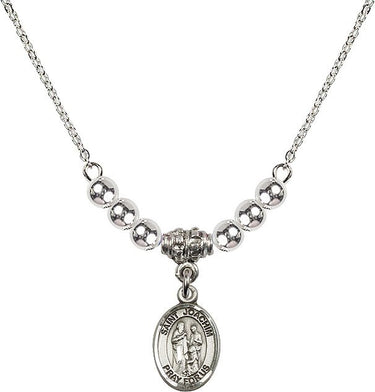Collar de cristal de San Joaquín | 1/2 pulgada | Cuentas de 4 mm