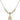 Saint Giles Crystal Necklace | 1/2 inch | 4mm Beads   14kt Gold Filled