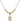 Saint Giles Crystal Necklace | 1/2 inch | 4mm Beads   14kt Gold Filled