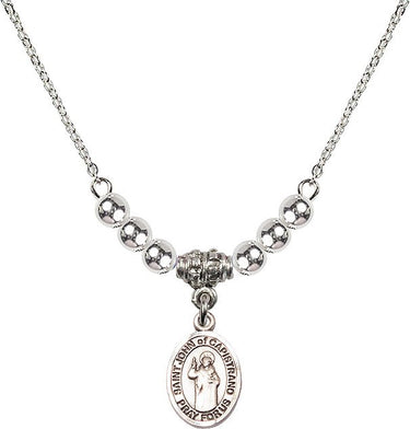 Collar de cristal de San Juan de Capistrano | 1/2 pulgada | Cuentas de 4 mm
