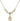Saint Januarius Crystal Necklace | 1/2 inch | 4mm Beads   14kt Gold Filled