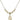 Pope Saint Eugene I Crystal Necklace | 1/2 inch | 4mm Beads   14kt Gold Filled